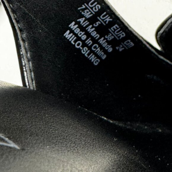 Naturalizer Women’s Shoes Black Milo Slingback Loafers, Size 7.5 - Picture 5 of 8